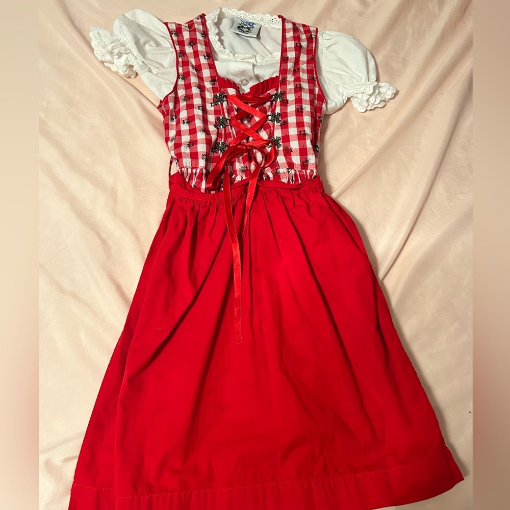Little Red Riding Hood / Oktoberfest / Red Apron outfit